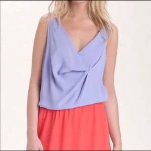 DVF color-blocked dress